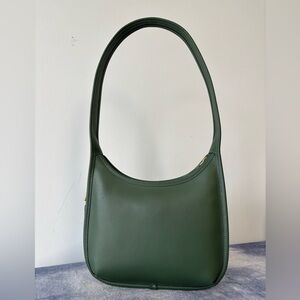 Coach Curve Zip - Brass/Hunter Green